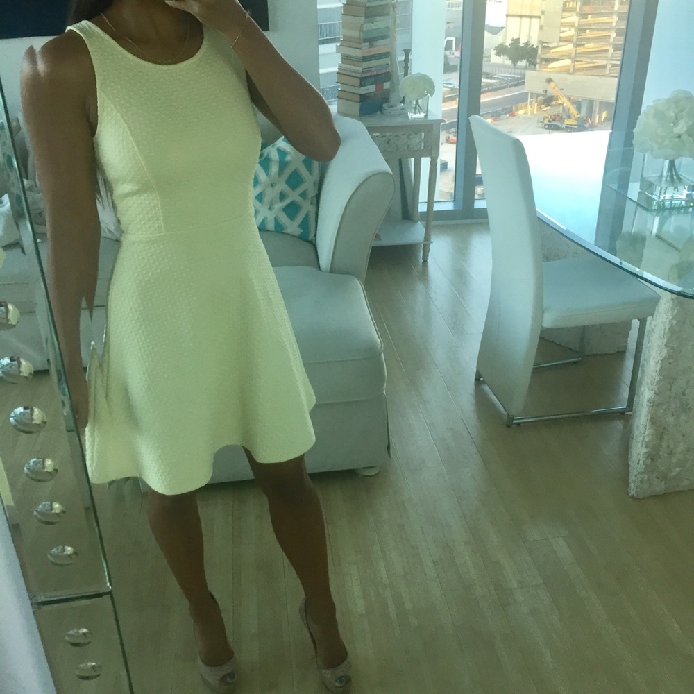 Yellow Pattern Dress